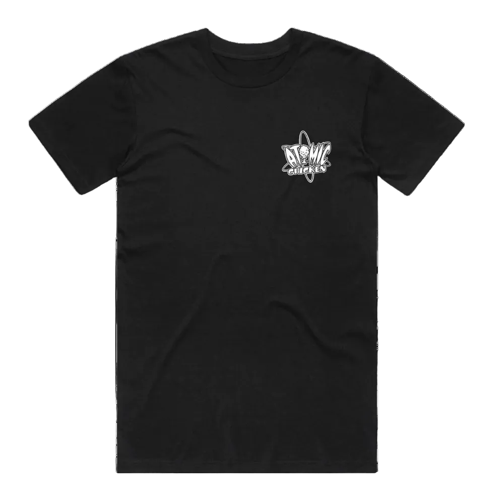 Atomic Chicken Black Tee