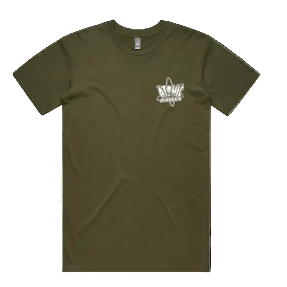 Atomic Chicken Green Tee
