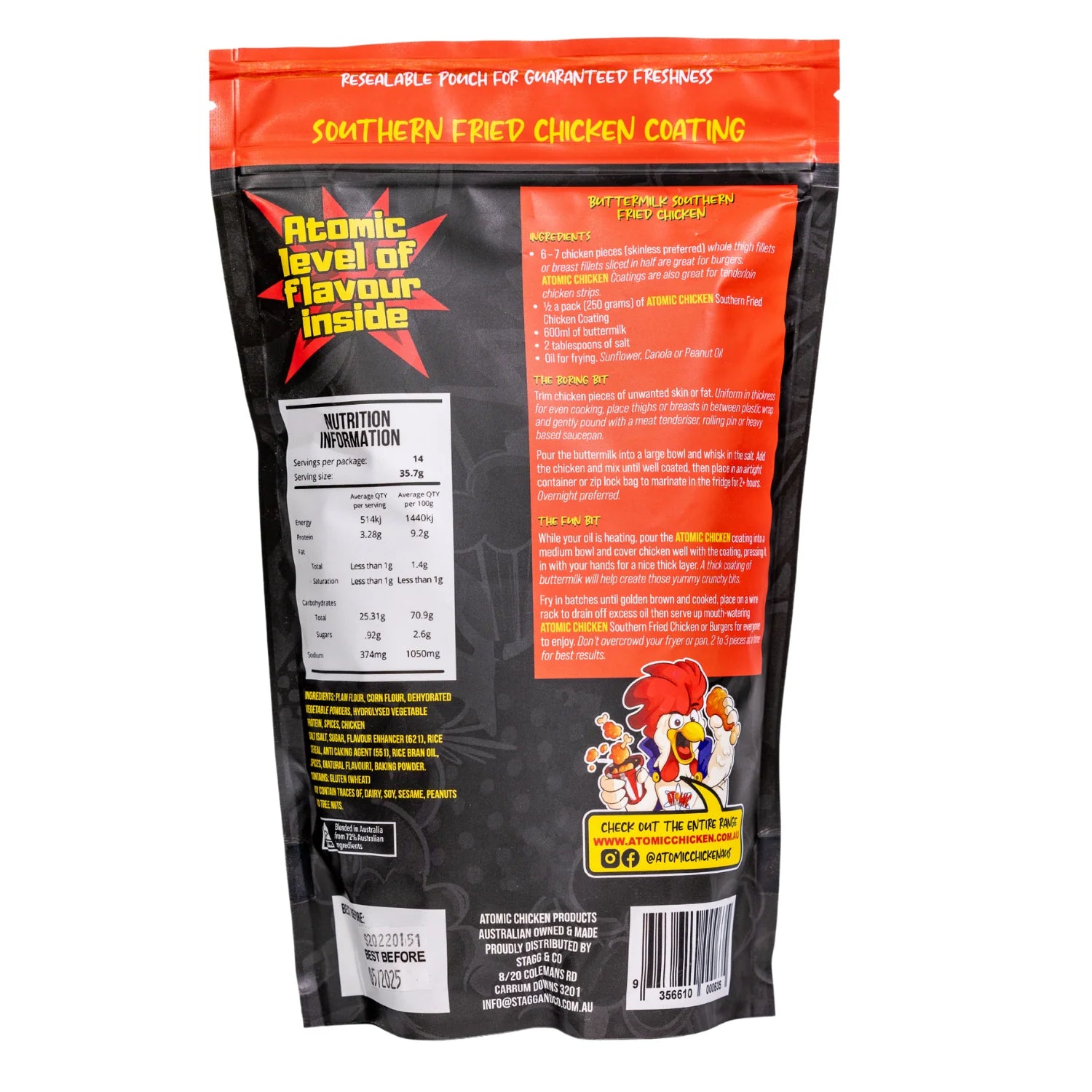 Hot N Spicy Southern Fried Coating
