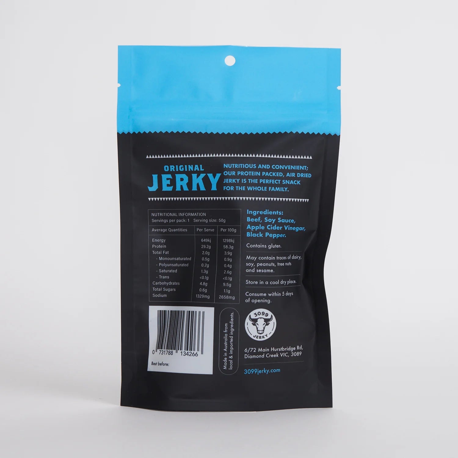 3099 Jerky Co - Original Beef Jerky