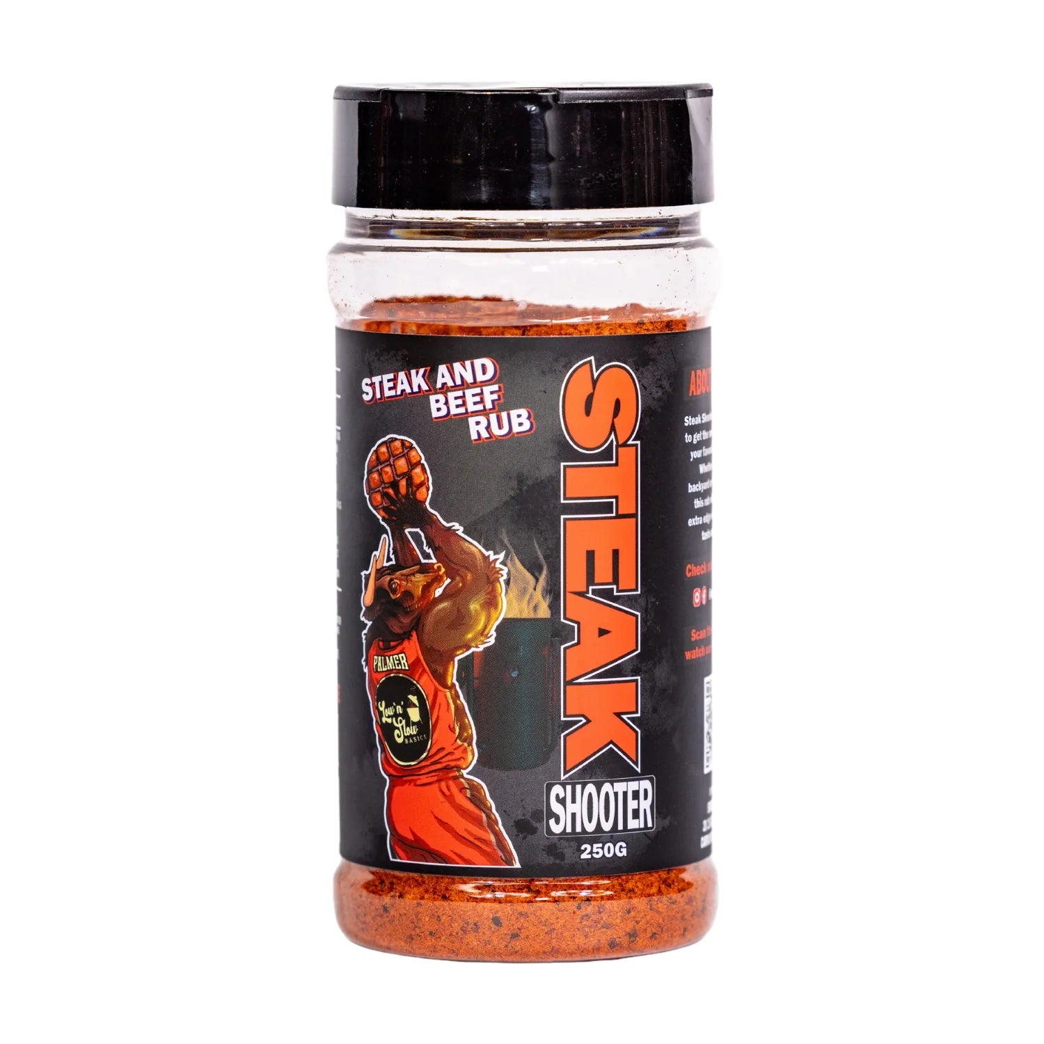 LOW ‘N’ SLOW BASICS STEAK SHOOTER (STEAK RUB)