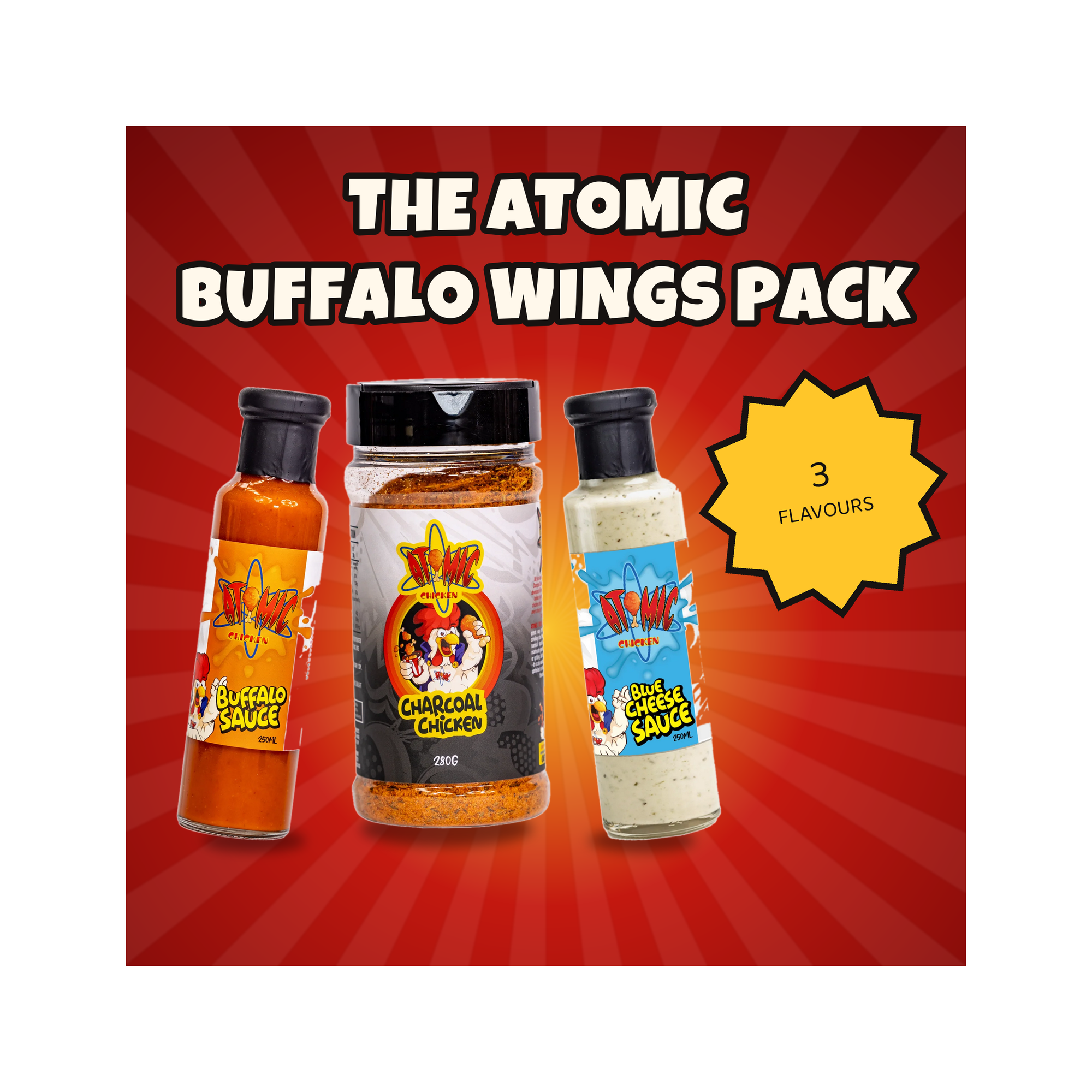 THE ATOMIC BUFFALO WINGS PACK