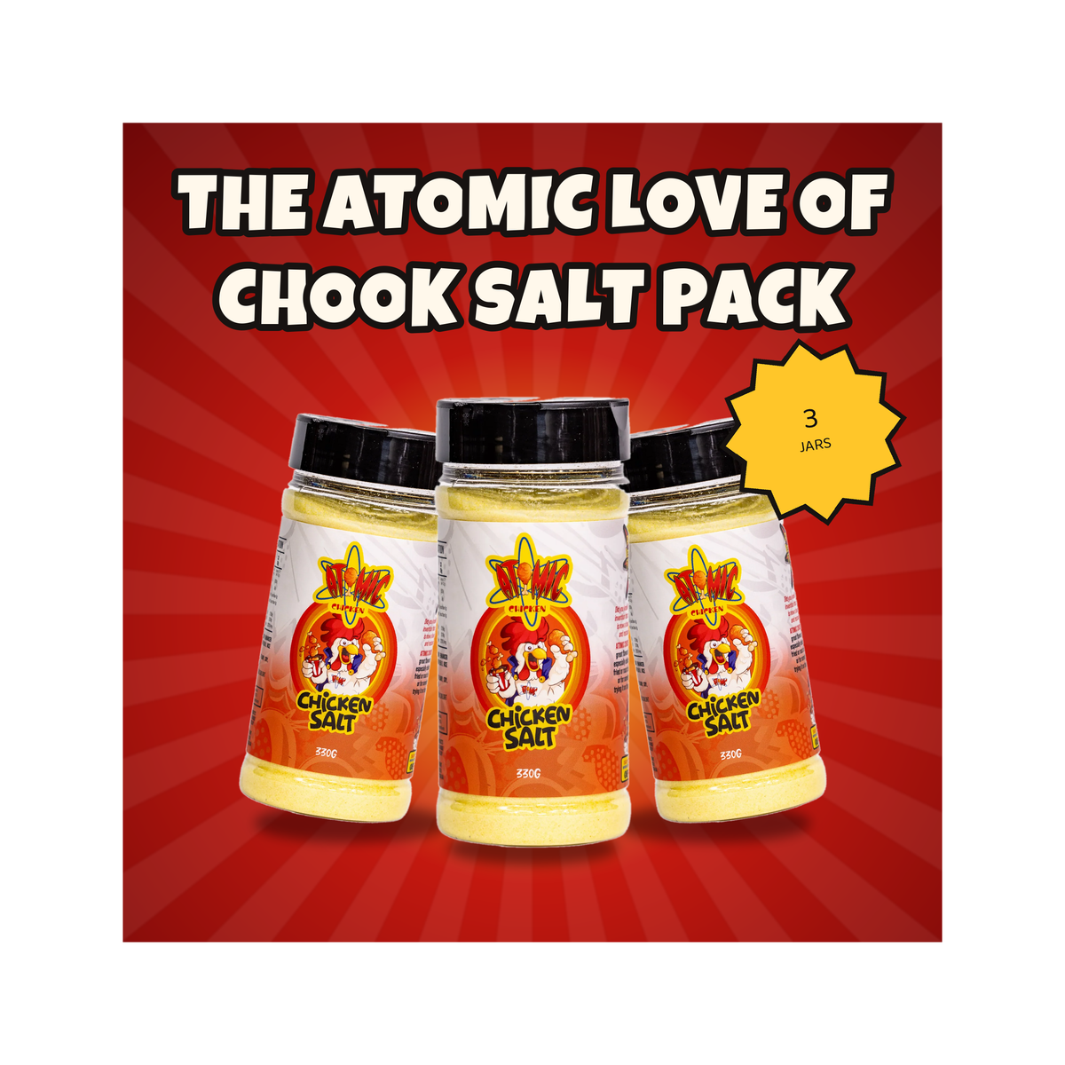 The Atomic Love of Chook Salt Pack